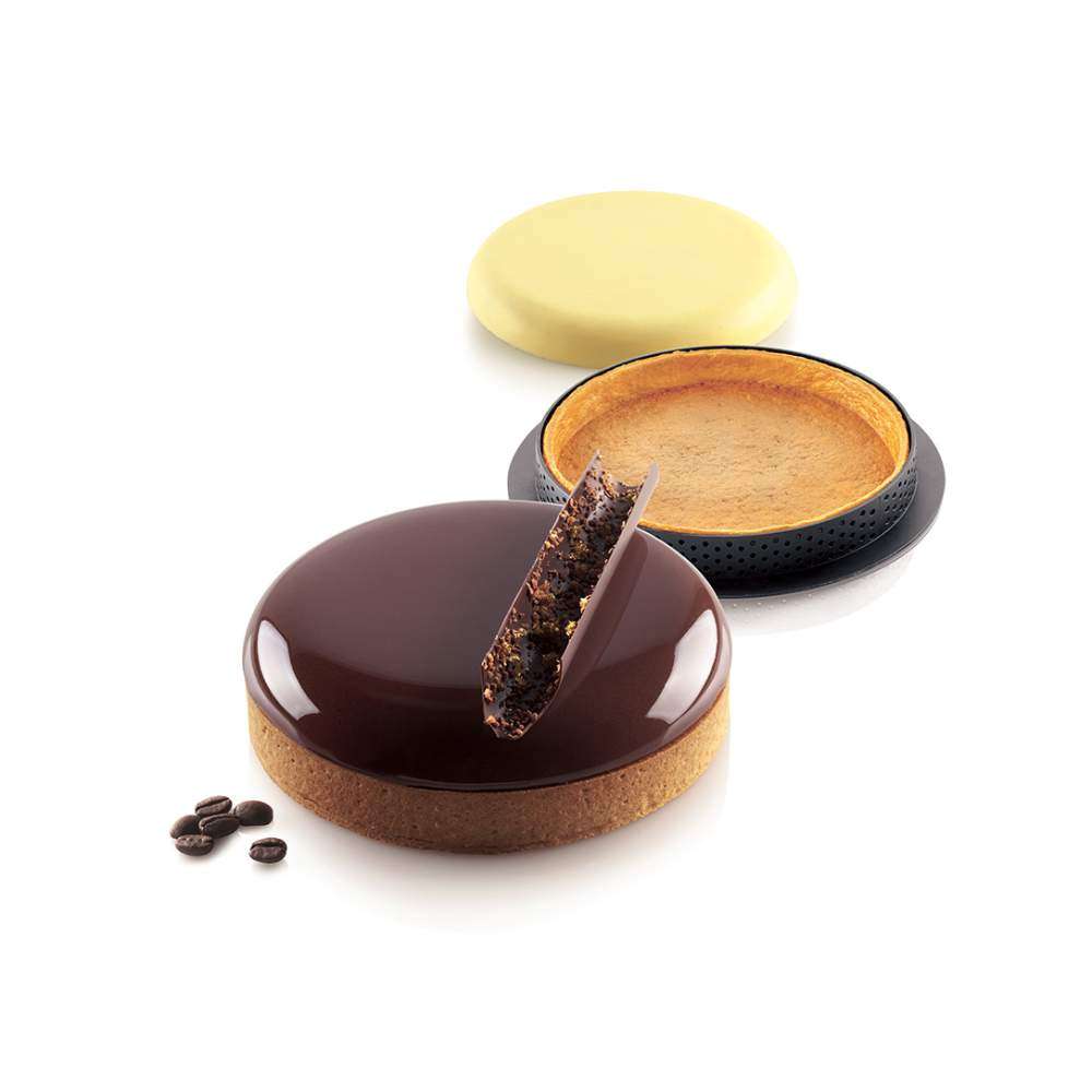 Набор форм для тартов PALET 270 мл Silikomart KIT TARTE RING PALET D150 MM - Фото 2