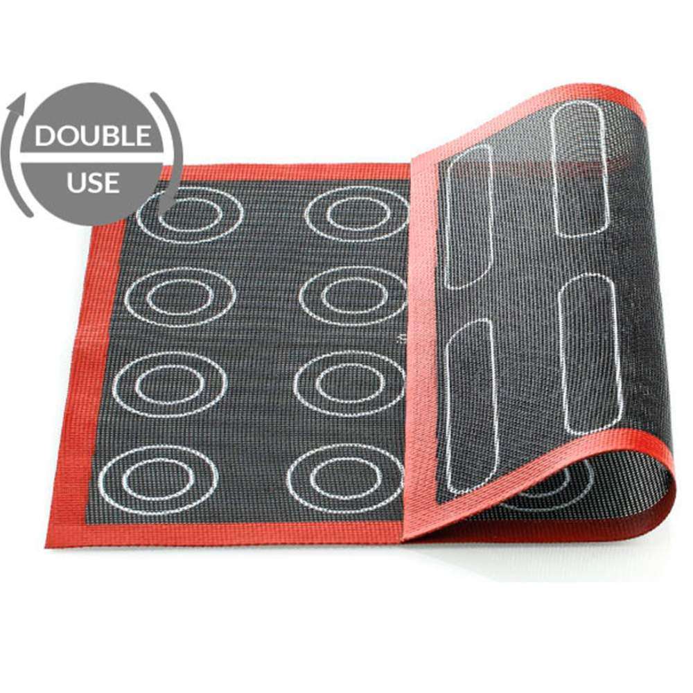 Килимок для еклерів, профітролів силіконовий 30х40 см Silikomart - Air Mat Eclair & Choux - Фото 1