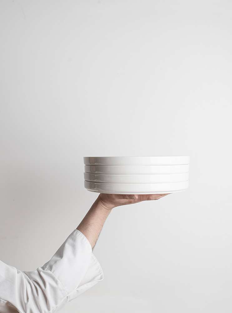 Тарліка з бортом ID Fine Transparent stolt 25.5 см - 10000-161025 - Фото 4