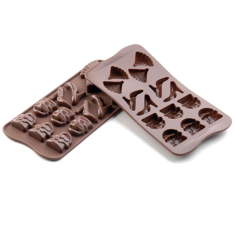 Силиконовая форма для шоколада Мода Silikomart SCG14 - Фото 2