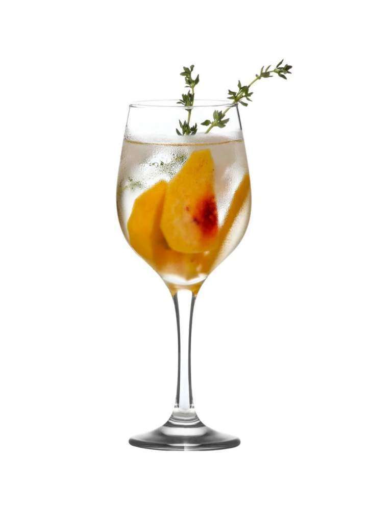 Бокал для вина прозрачный пино нуар LAV Fame 395 мл FAM556 - Фото 3