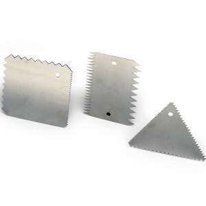 Набор скребков кондитерских 3 шт. Martellato INOX 3