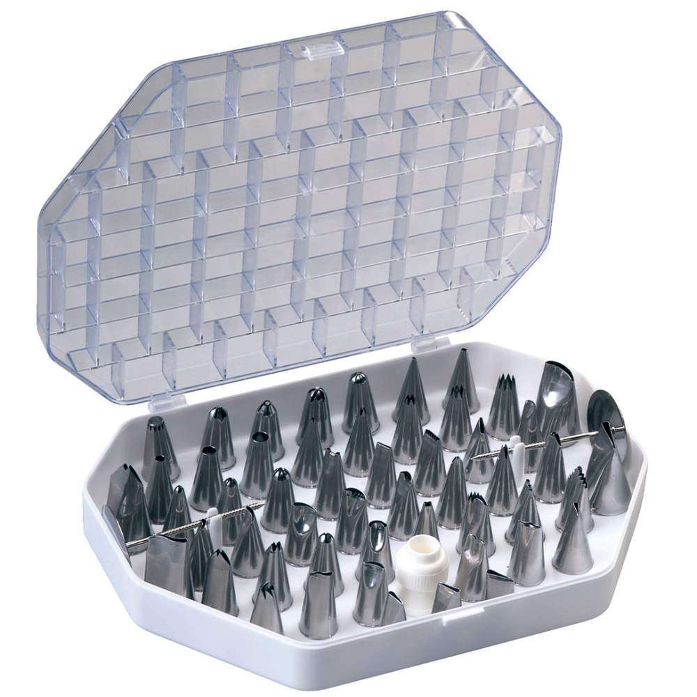 Набор кондитерских насадок 52 шт Martellato BOS52