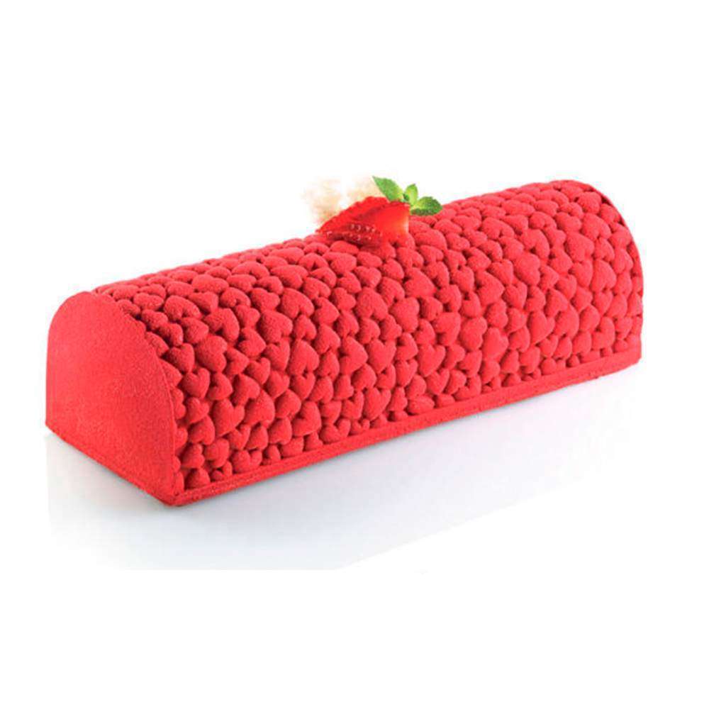 Набор силиконовых форм для торта BUCHE LOVE Silikomart KIT BUCHE LOVE ВП - Фото 1