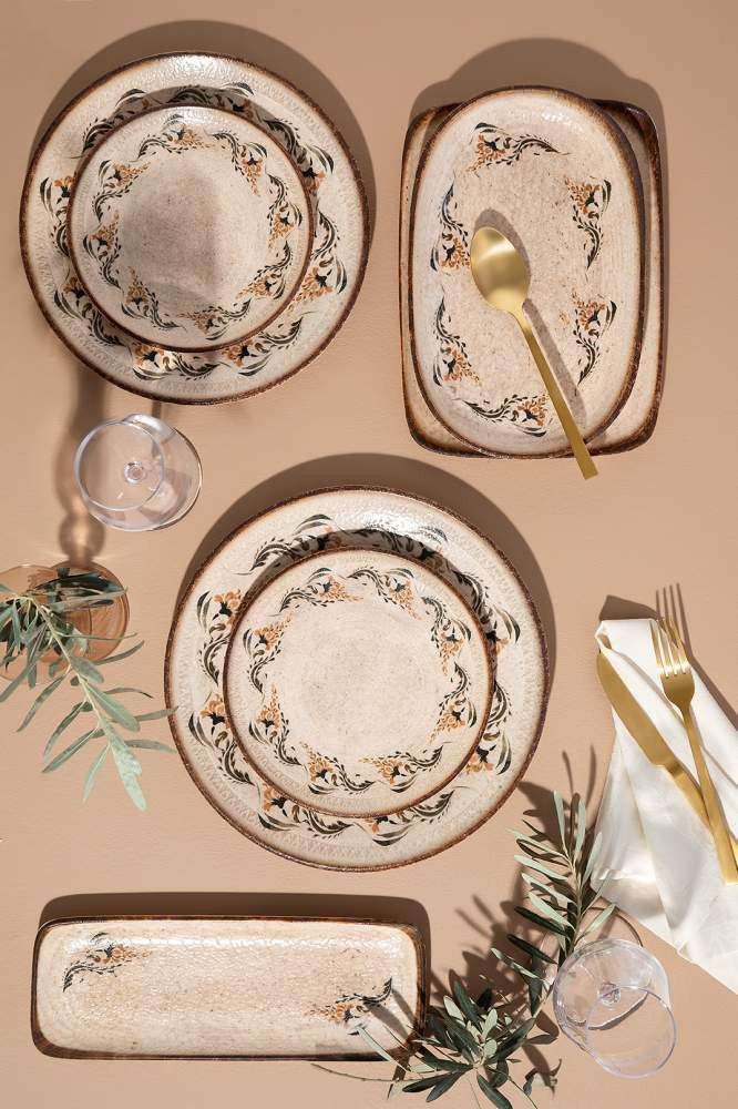 Тарілка мілка ID Fine Voyage Terra 28.5 см lona 20002-111028 - Фото 4