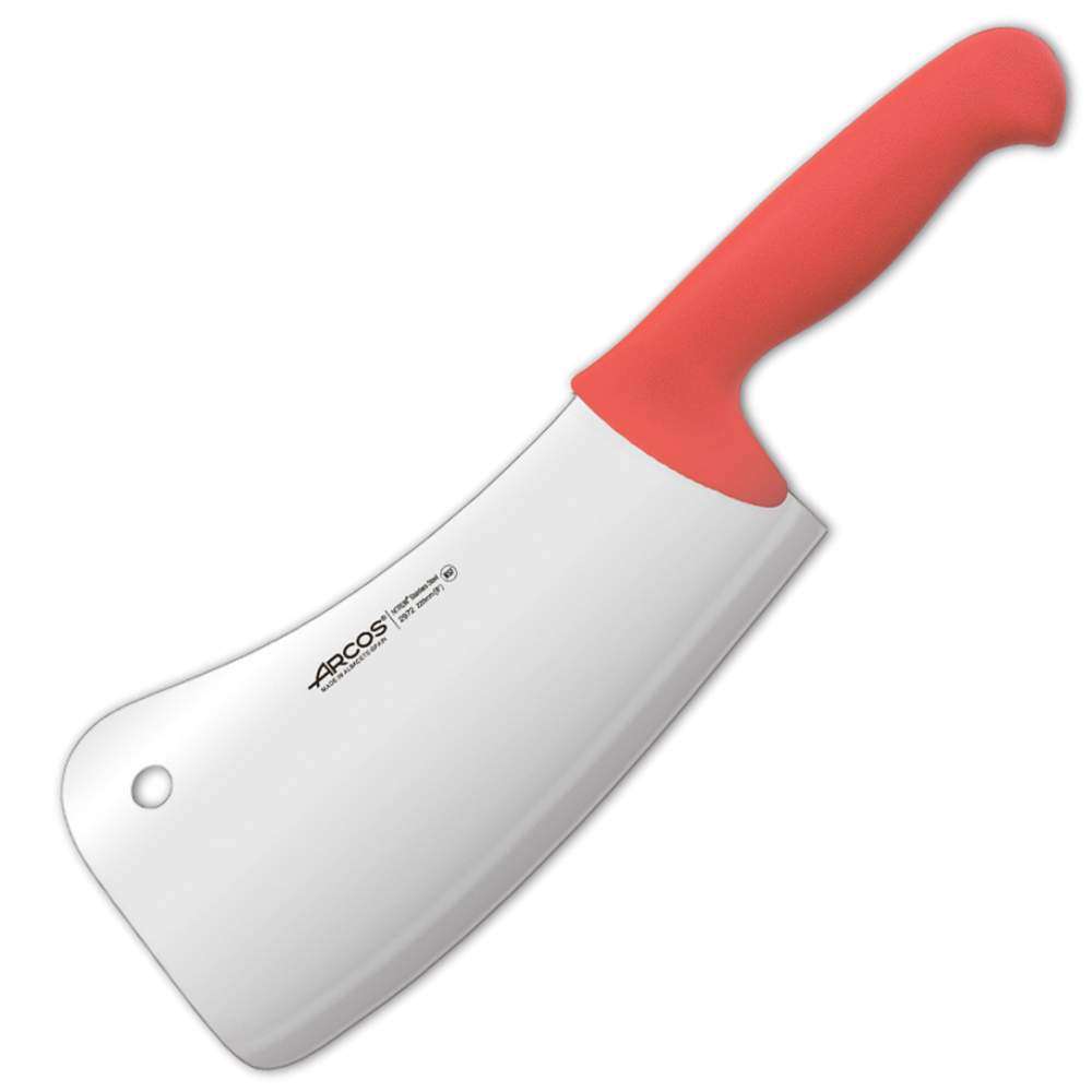 Секач, топор для мяса 220 мм "2900" красный Arcos  297222