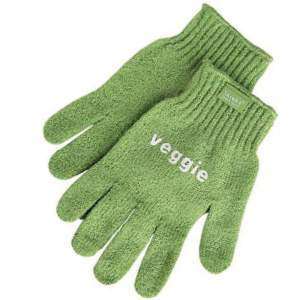 Перчатки для очищения, зеленые Paderno 48518-02