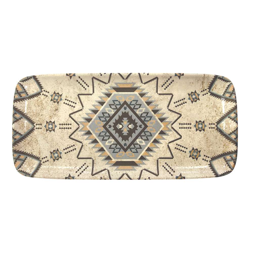 Тарелка мелкая прямоугольная ID Fine Heritage quadro 34X16 см 20209-151635