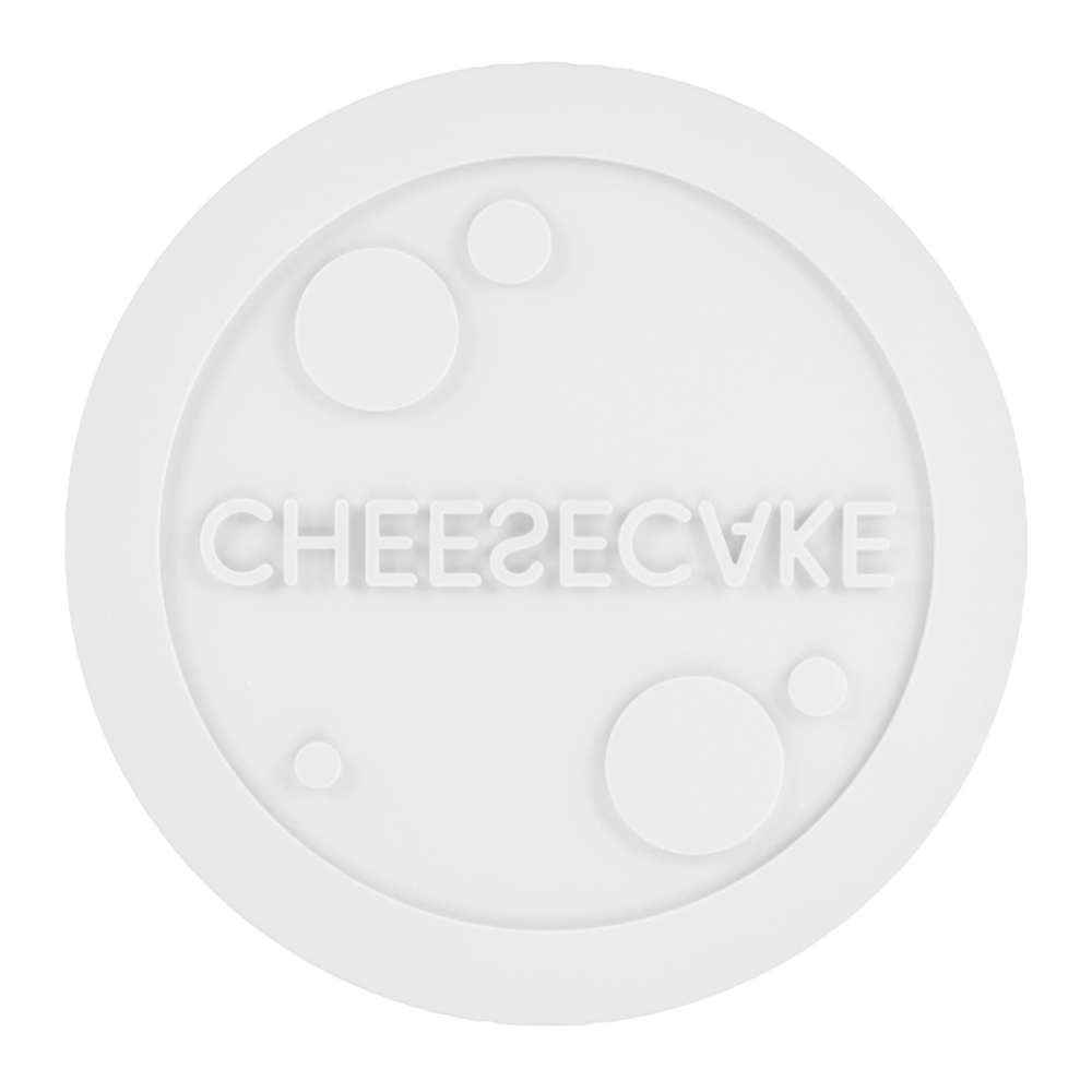 Силіконовий килимок для декору Чізкейк d180 мм, h 1,50 мм Silikomart - CHEESECAKE DECOR - Фото 2
