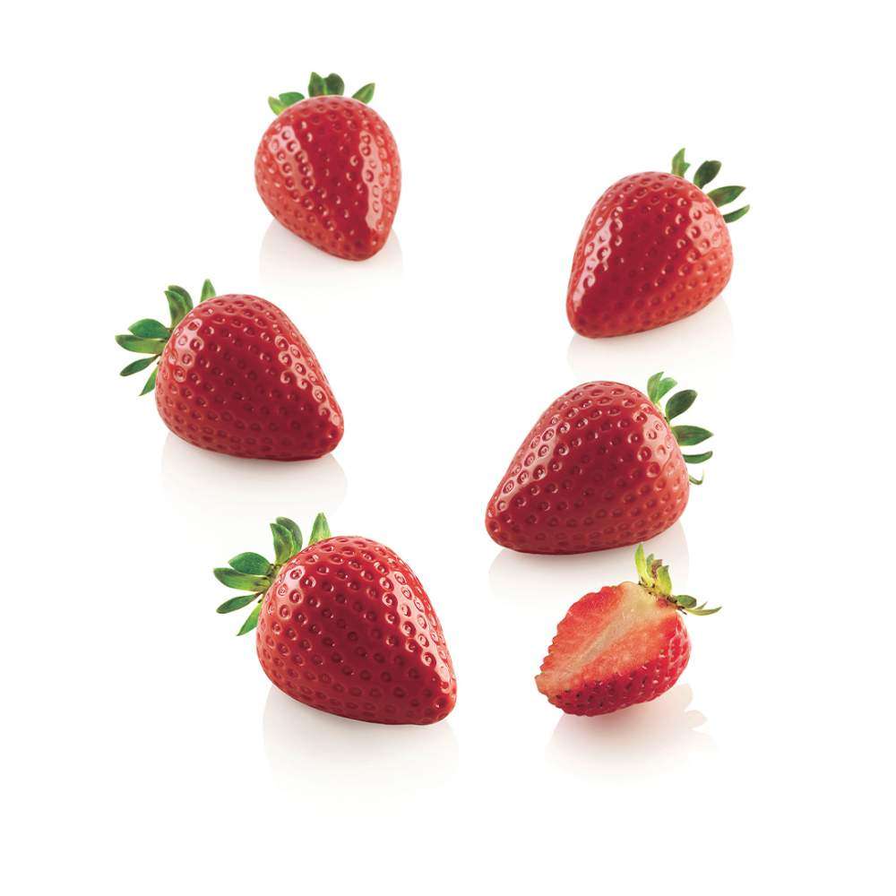 Силиконовая форма для десертов FRAGOLA 30 мл Silikomart FRAGOLA 30 - Фото 3