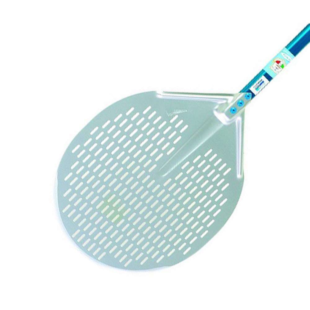 Лопата для пиццы 186 см круглая с перфорацией Gi.Metal A-32F