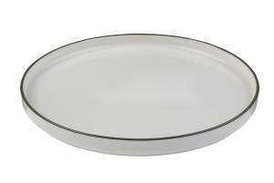 Тарелка мелкая с бортом ID Fine Modest Green stolt 21 см 16001-161021