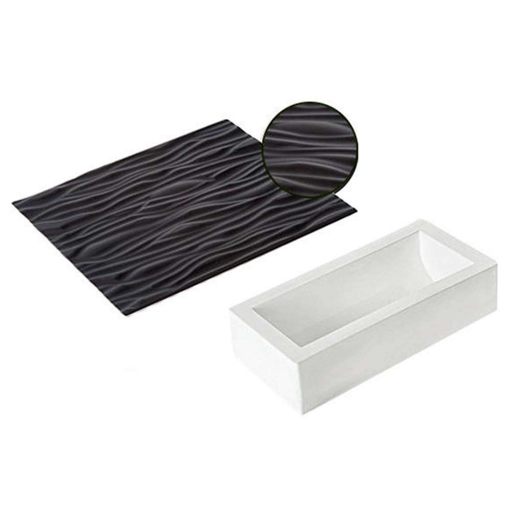 Набор силиконовых форм для торта BUCHE WOOD Silikomart Kit Buche Wood - Фото 2