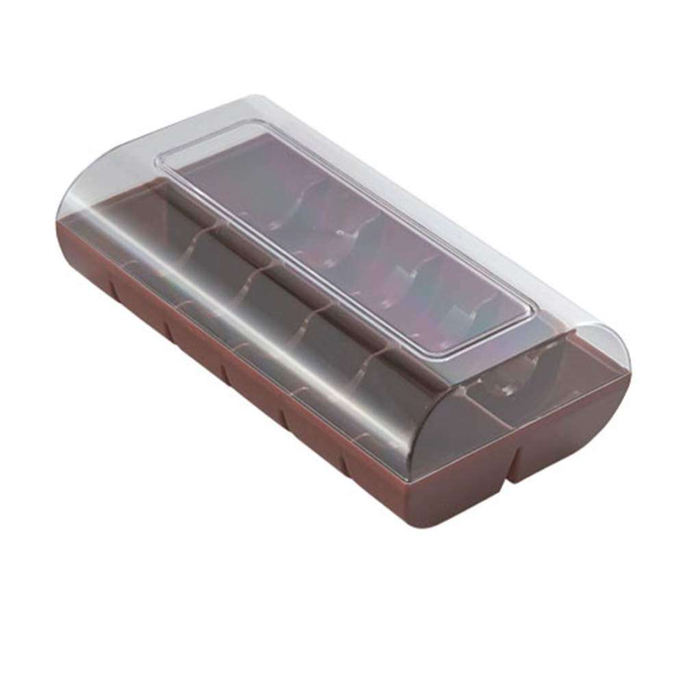 Коробки для 12 макаронс, 48 шт. в упаковці Silikomart - Brown 12