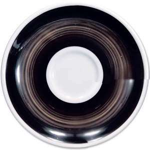 Блюдце 16,7 см, серия Verona Millecolori Black Ancap 34425