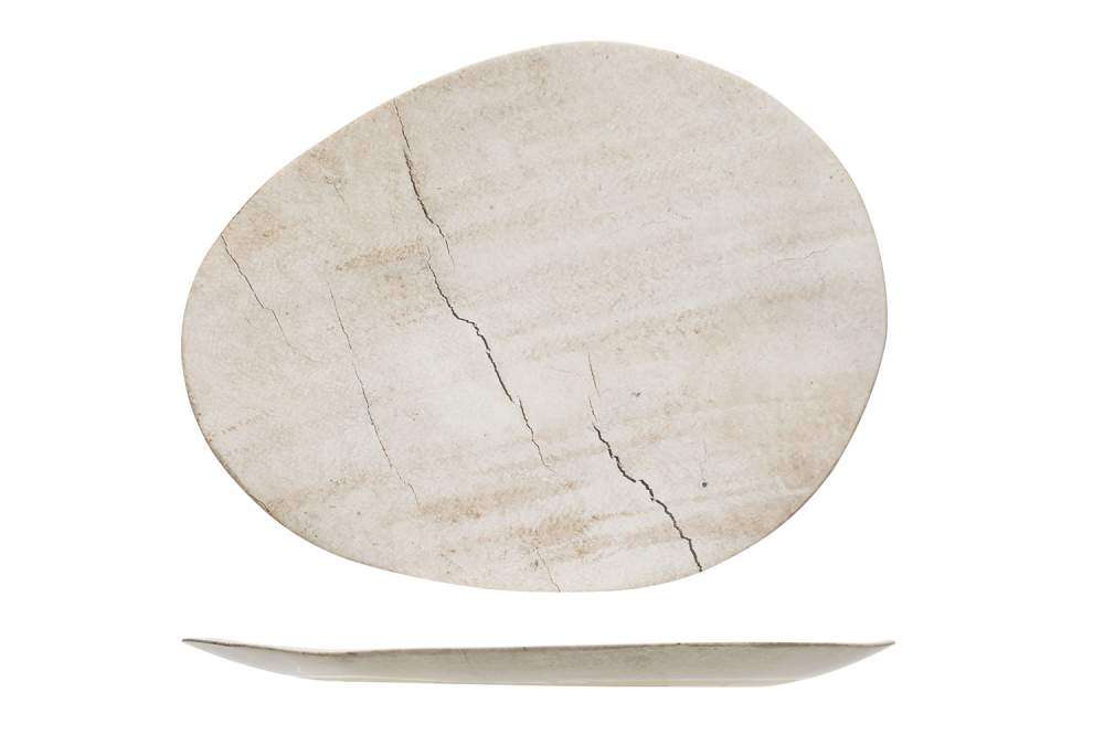 Тарелка овальная Cosy&Trendy Lithos 37X29XH2 см 3430037