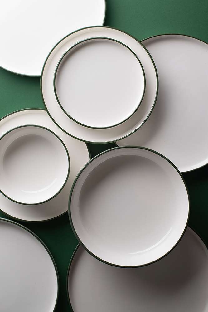 Тарілка мілка ID Fine Modest Green 23 см 16001-111023 - Фото 5