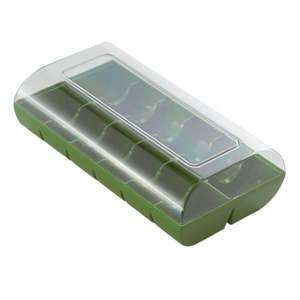 Коробки для макаронс на 12 шт, 48 шт в упаковке Silikomart Green 12