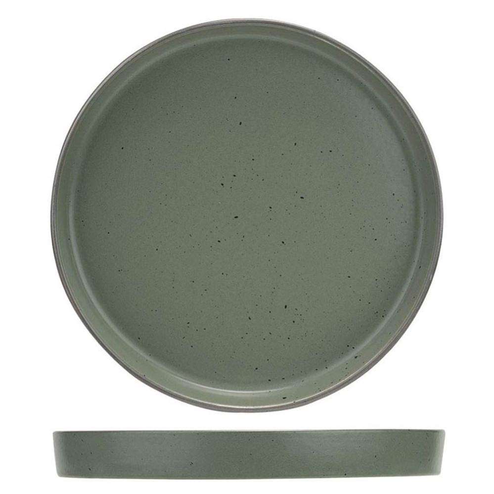 Тарелка мелкая Ariane Selas 21 см mist green ASEARNA06A11021