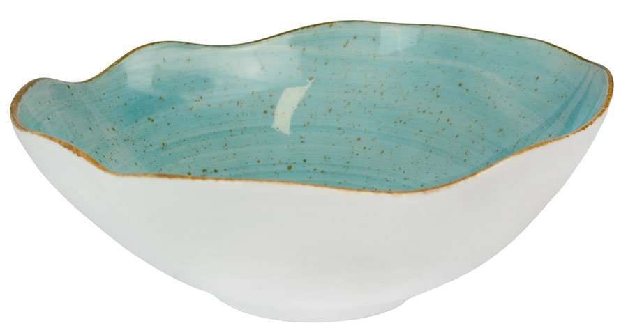 Салатник Lubiana Stone age decor 28,5 см бирюзовый 628-6630L