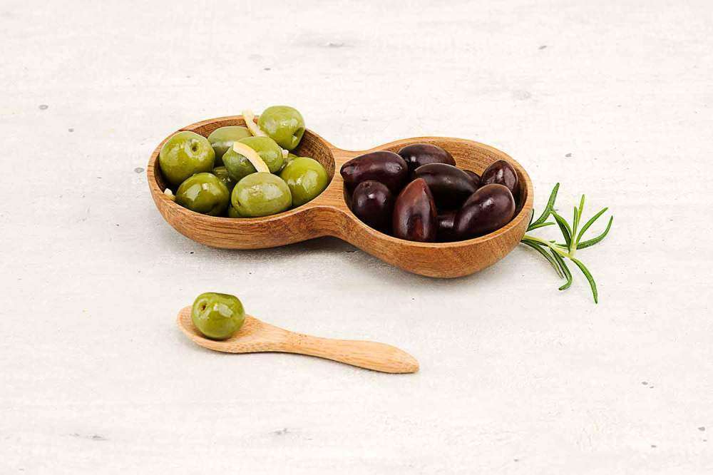 Блюдо двойное с ложкой Cosy&Trendy Acacia 15X7,5XH3,5 см 2689315 - Фото 2