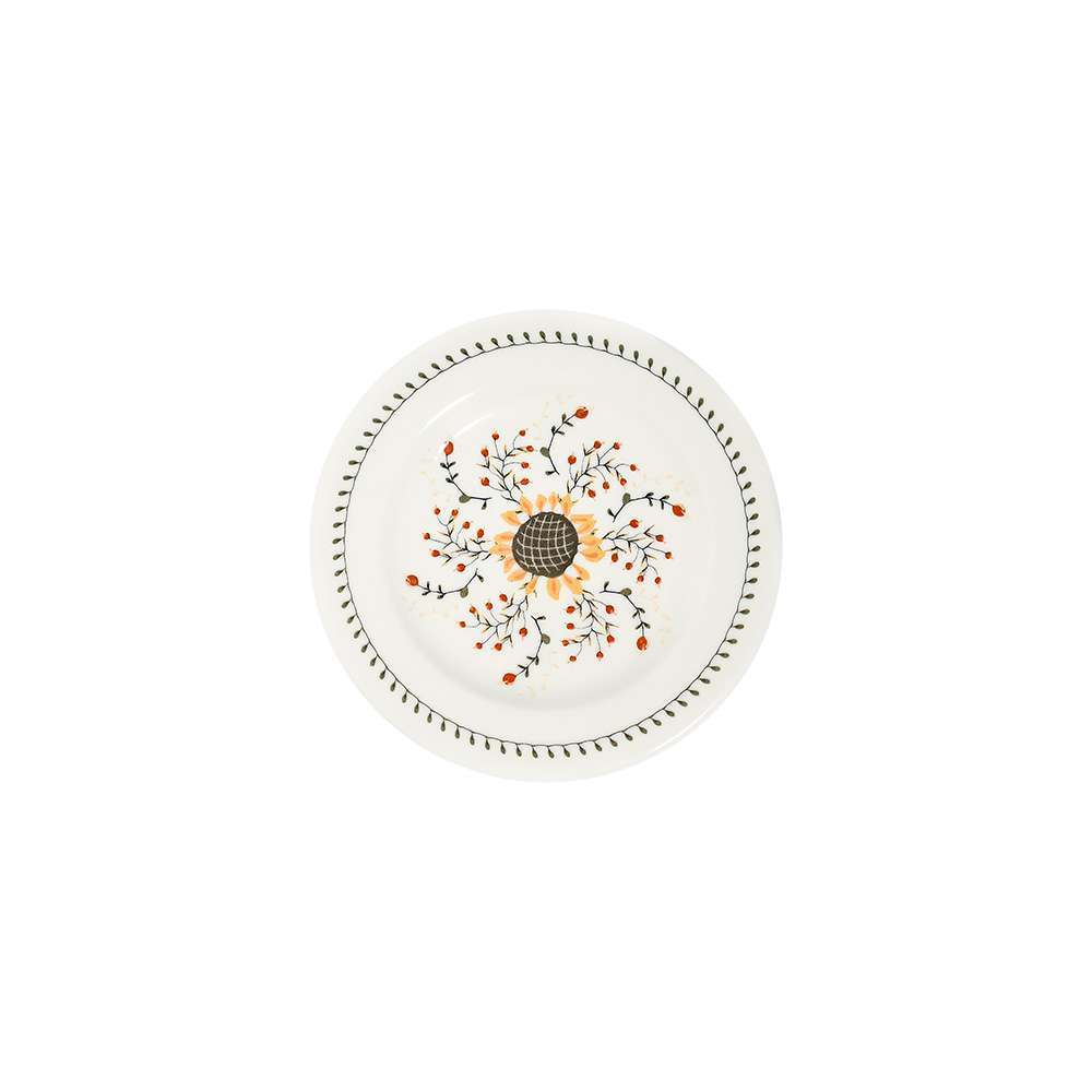 Тарелка мелкая Porser Home Sunflower 20 см BNS20DZPRS1061