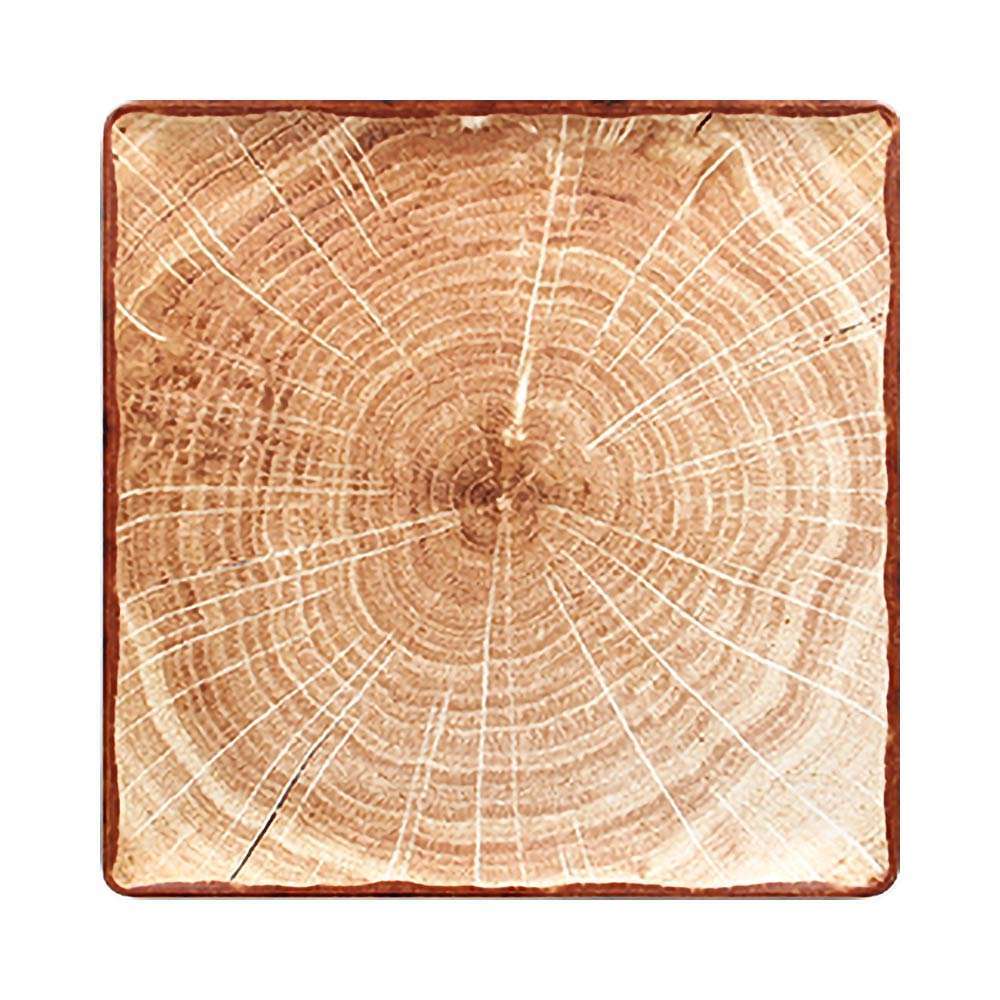 Тарелка квадратная Rak Woodart 30 см WDEDSQ30TB