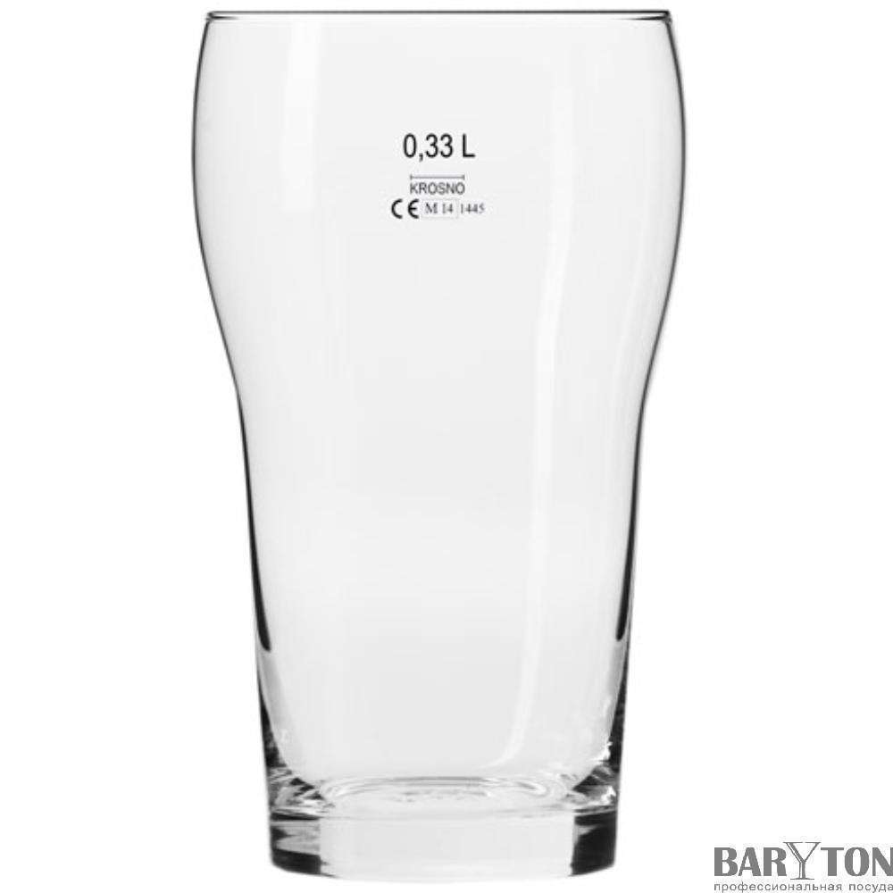 Бокал для пива Krosno Gema 330 мл 68-9629-0330 - Фото 2