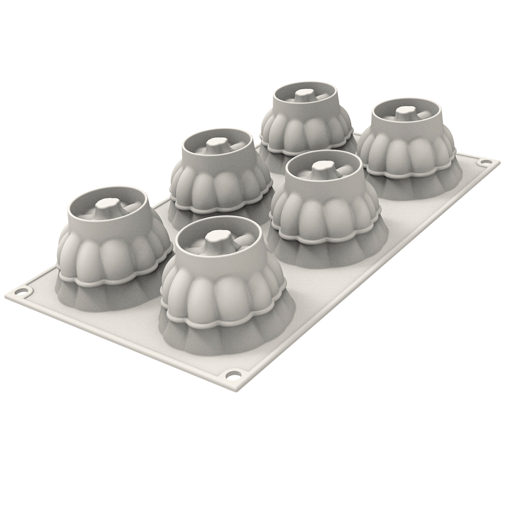 Силіконова форма для десертів Гарбуз 100 мл Silikomart - DELICA - Фото 2