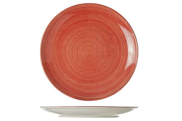 Тарелка мелкая Cosy&Trendy Twister carbon 27 см 6410027 - Фото 1