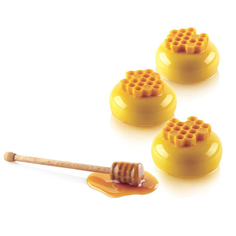 Силіконова форма для декору MIEL 8 мл Silikomart MIEL 8 - Фото 2