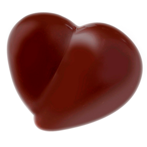 Форма для шоколада поликарбонатная Сердце 8 г Martellato 20-3D5001 ВП