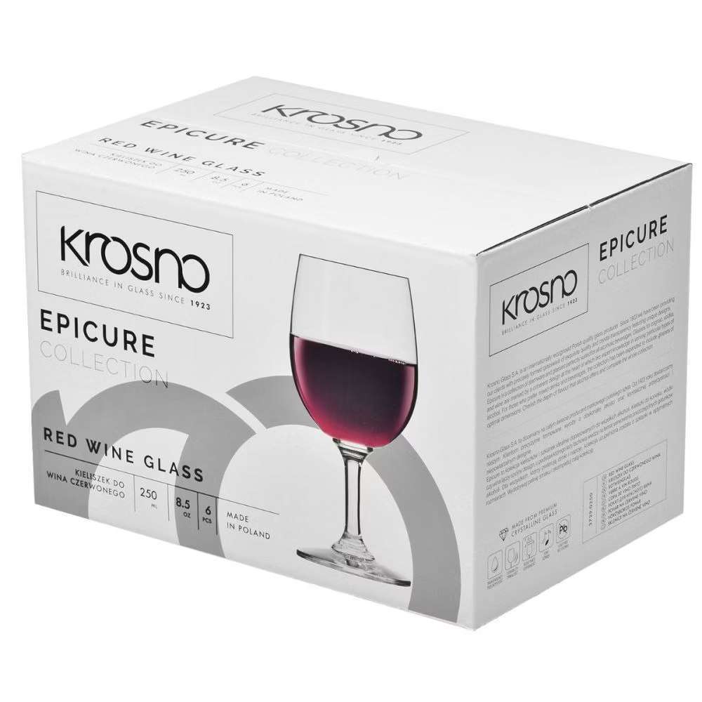 Бокал для червоного вина Krosno Pure 250 мл - 5900345789385 - Фото 2