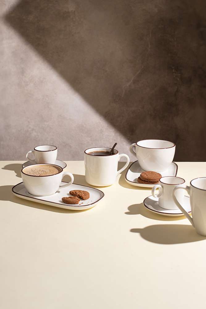 Чашка ID Fine Modest Brown 230 мл 18001-304223 - Фото 5