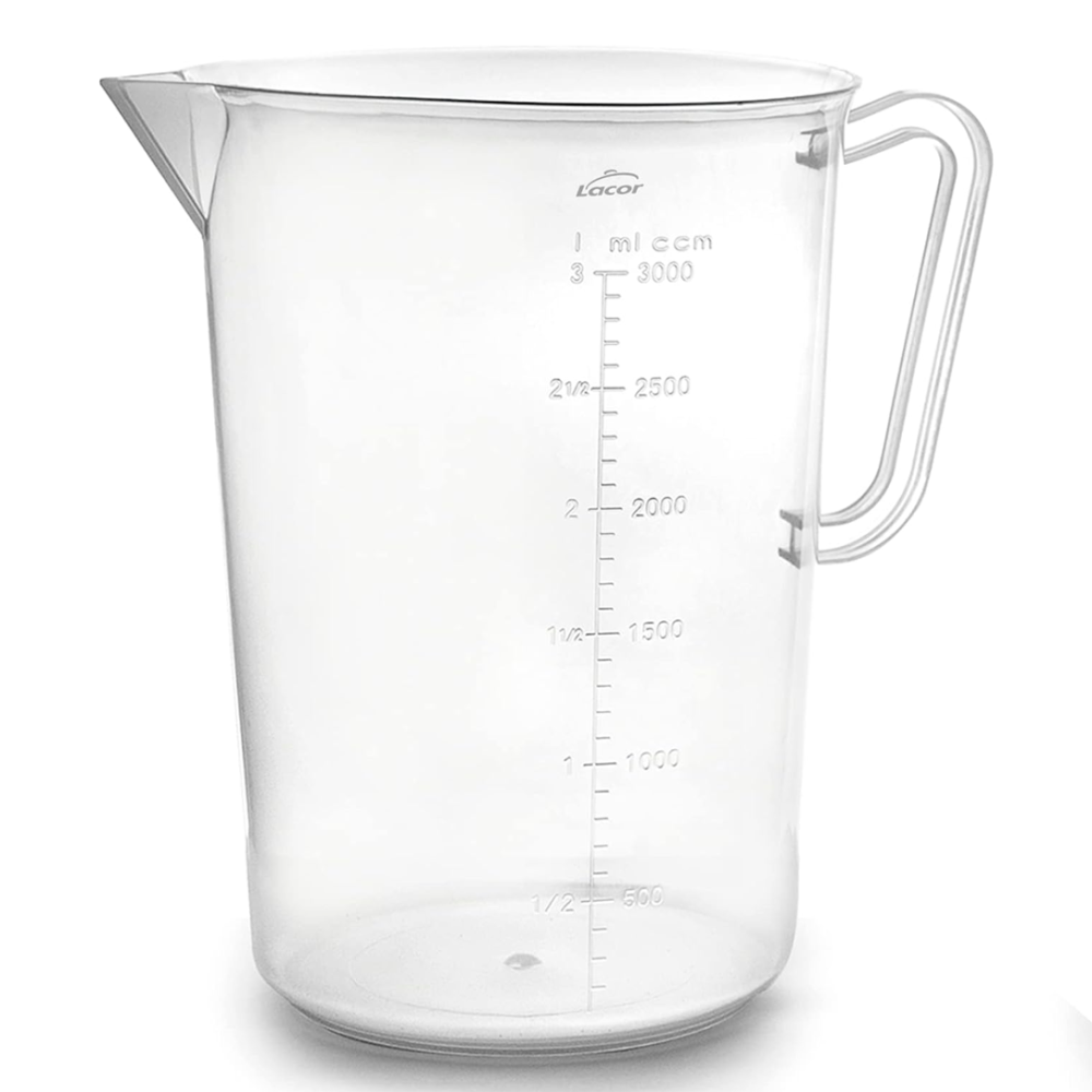 Мірний стакан з ручкою 3 л Lacor - 67213