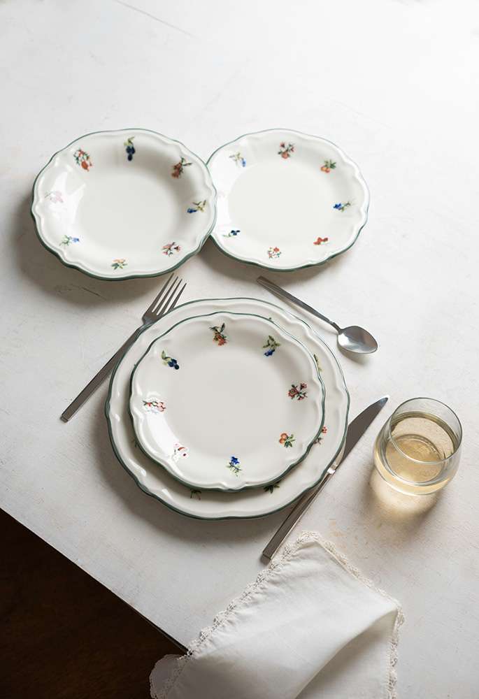 Тарелка мелкая Porser Home Vintage Rose 27 см FLY27DZPRS1124 - Фото 4