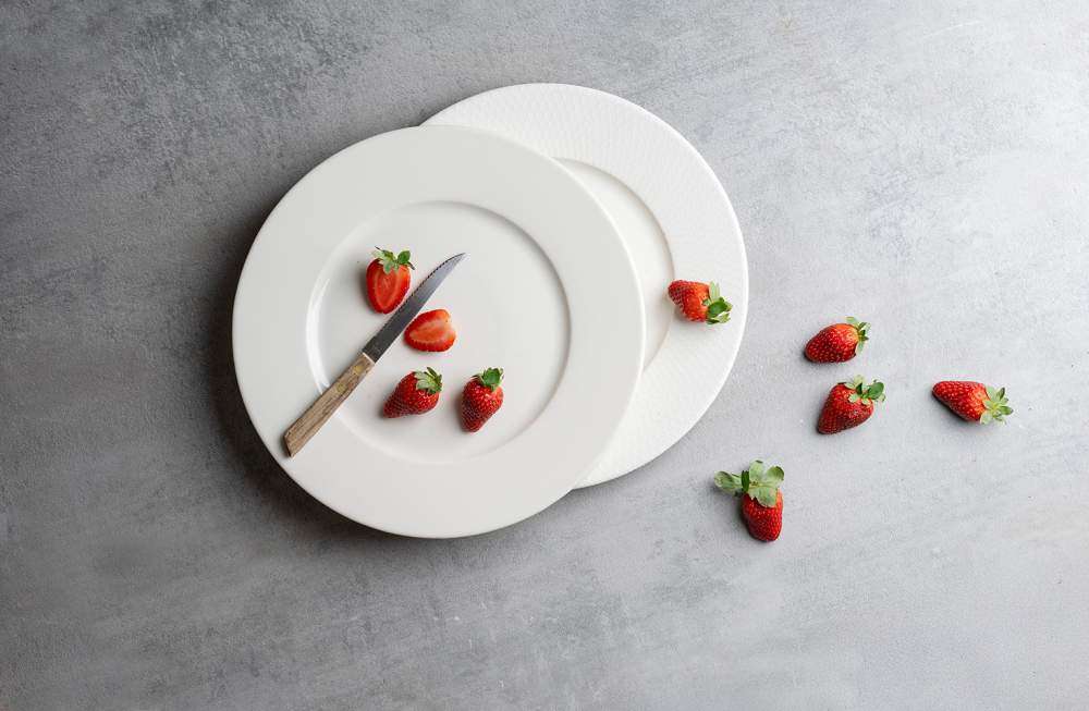 Тарілка мілка ID Fine Finesse 24 см transparent - 10000-201024 - Фото 3