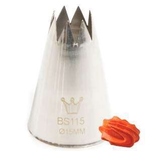 Кондитерська насадка OPEN STAR d 15 мм Martellato - BS 115