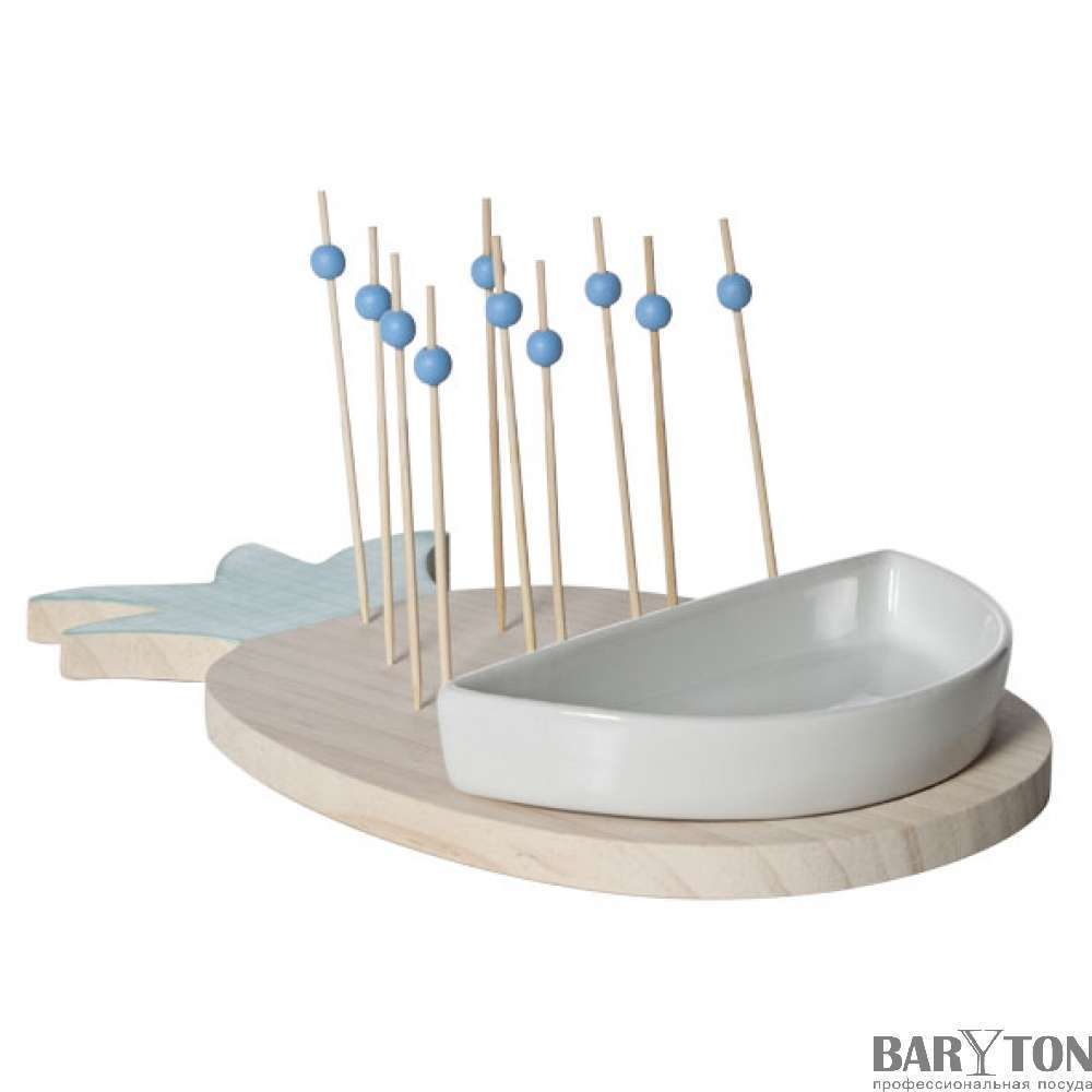 Деревянная доска Cosy&Trendy Pineapple 27.5X18X3.8 см 4813916 - Фото 2