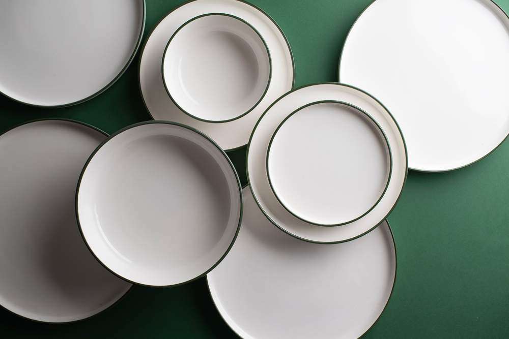 Тарілка мілка ID Fine Modest Green lona 25 см - 16001-111025 - Фото 4