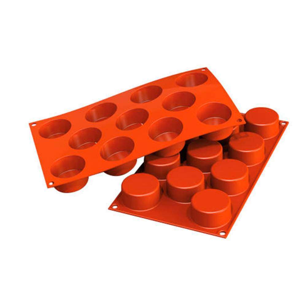 Силиконовая форма для десертов CYLINDERS 55 мл Silikomart SF204/C