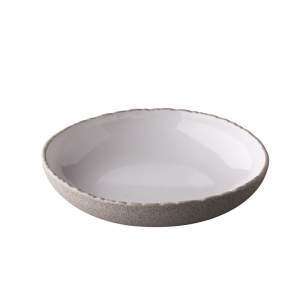 Тарілка глибока Style Point Natura 1000 мл 23 см біла QU18113