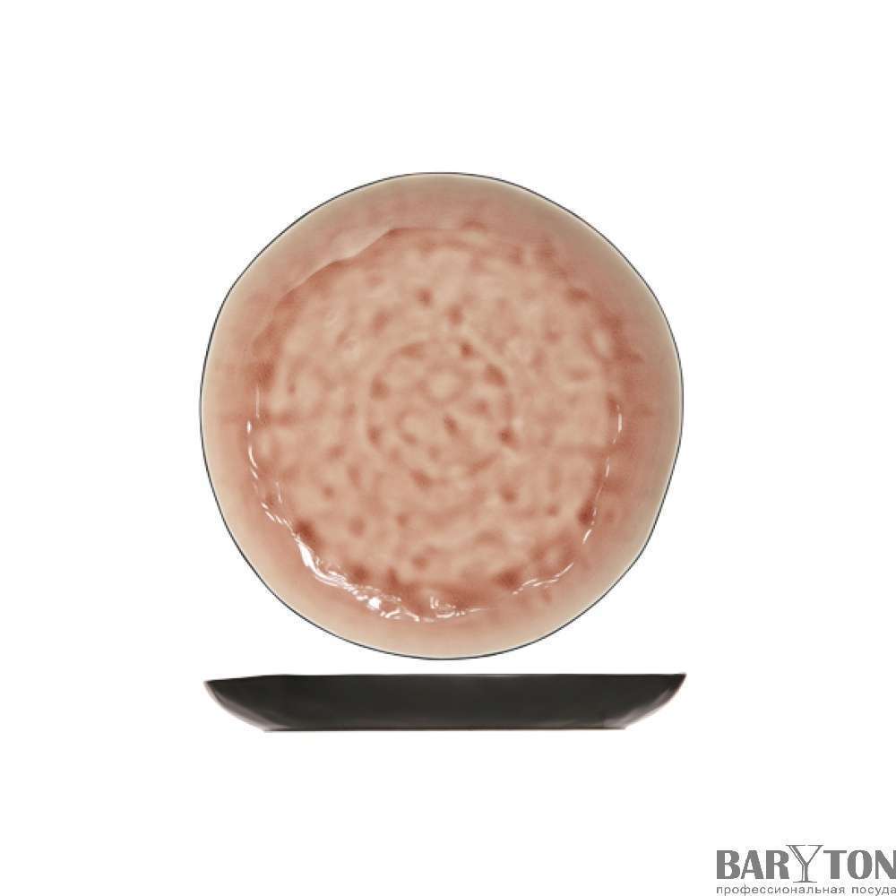 Тарелка столовая Cosy&Trendy Laguna old rose 26,5 см 1690514 - Фото 2