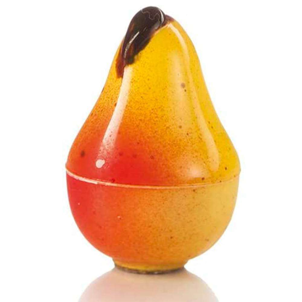 Форма для шоколада поликарбонатная Груша Martellato 20FRUIT02 - Фото 1