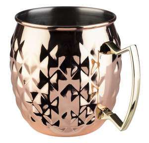 Кружка барна  APS Moscow Mule d9.5XH10 см 500 мл мідна - 93332