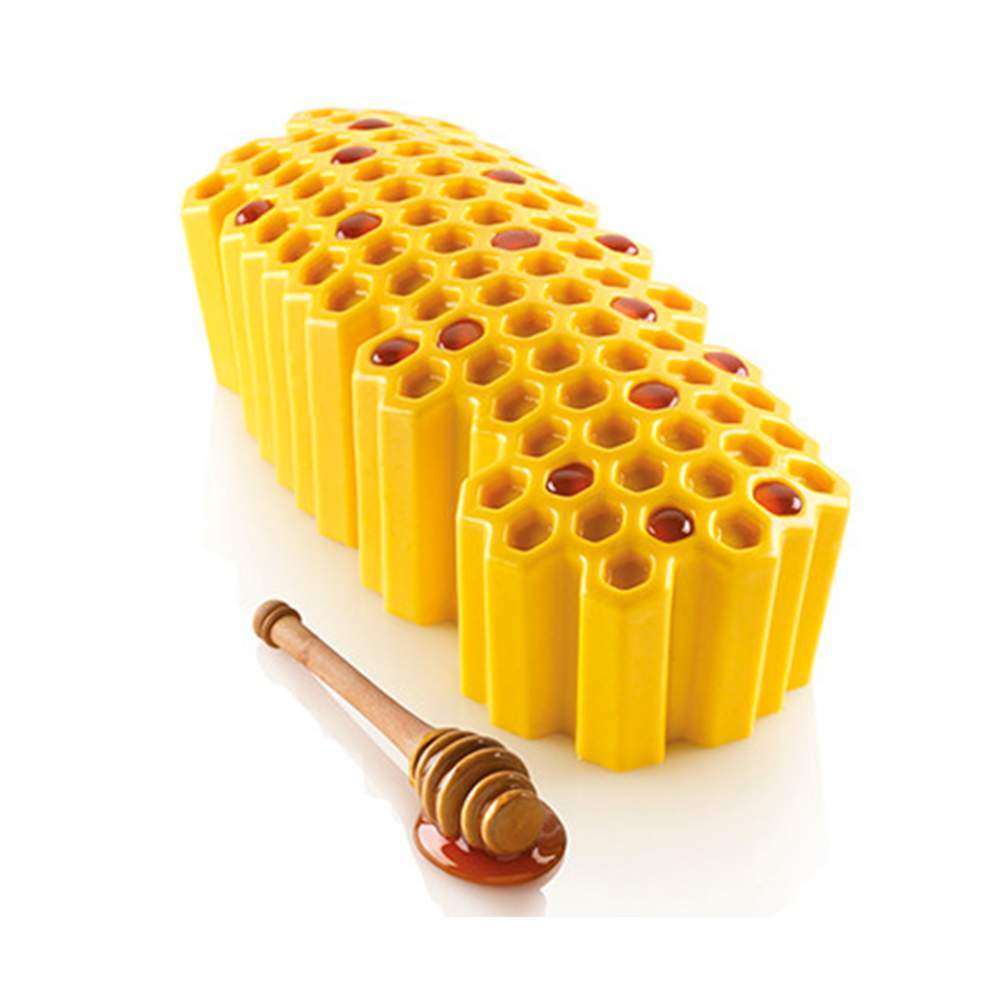 Силіконова форма для торту BEЕHIVE Silikomart - BEEHIVE 1100 - Фото 1