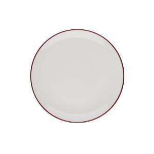 Тарілка мілка ID Fine Modest Maroon 25 см lona 13001-111025