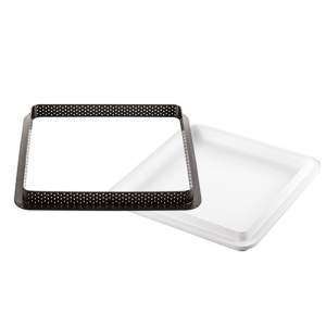 Форма для тарта SQUARE Silikomart KIT TARTE RING SQUARE 200x200 MM