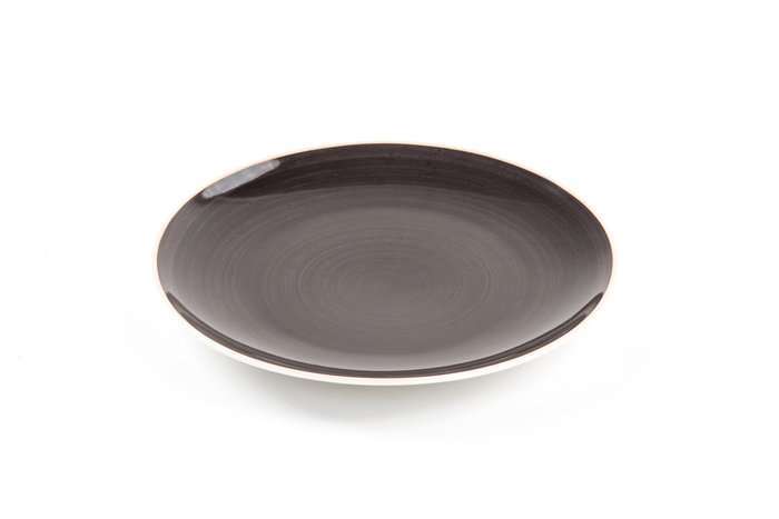 Тарелка Ariane Twister Mokka 24 см rimless AVCARN263011024 - Фото 2