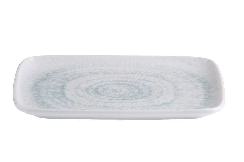 Тарілка прямокутна ID Fine Glacier Quadro rectangular 27X20 см - 20173-151631 - Фото 3